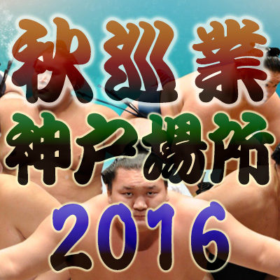 相撲秋巡業 大相撲 兵庫 神戸場所 2016年