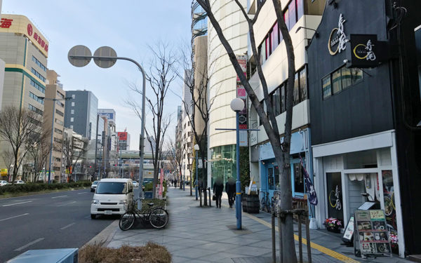 相撲茶屋 寺尾 大阪店 2号線沿い