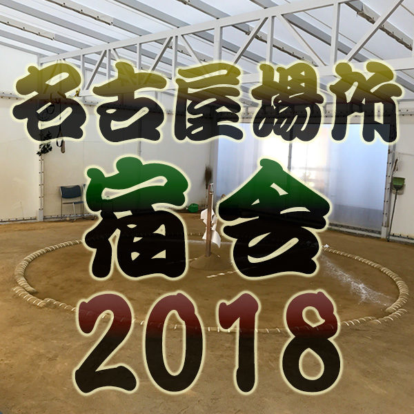 大相撲 名古屋場所 七月場所 愛知県体育館 2018年 平成30年 宿舎一覧 朝稽古見学 白鵬 稀勢の里 相撲部屋 関取 練習 合宿場所 宿泊